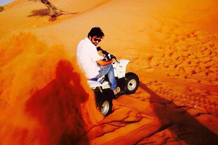 VIP Desert Safari Dubai with Quad Bike Drive and Hotel Pickup and Drop off