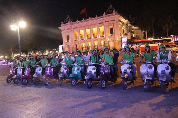 Vespa Saigon By Night Street Food Tour