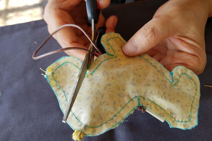 Making Jeju Pony Doll at Peaceful Seaside cafe
