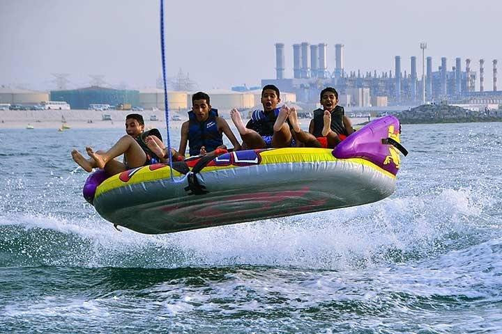 Go on a Thrilling Inflatable Ride in Dubai Marina