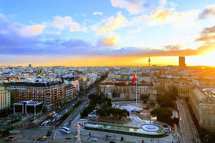 Private 8-hour City Tour of Madrid with driver,guide with pick up
