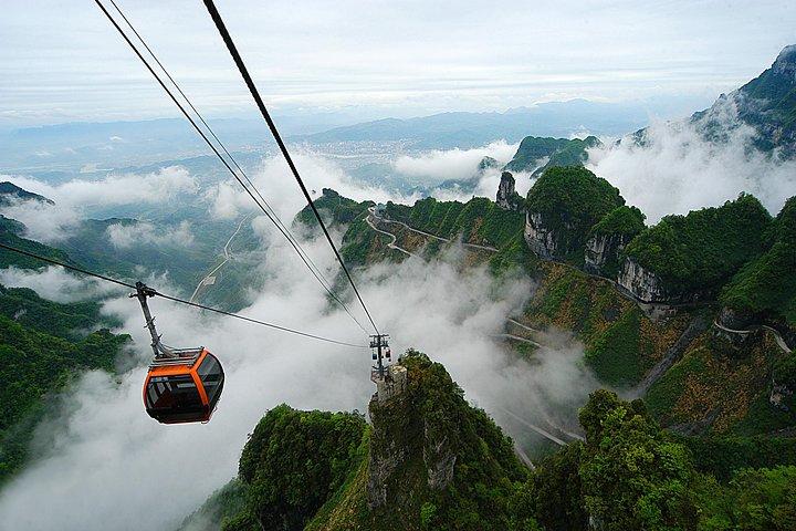 Private Day Tour of Tianmen Mountain with Skywalk and World's Longest glass bottom bridge
