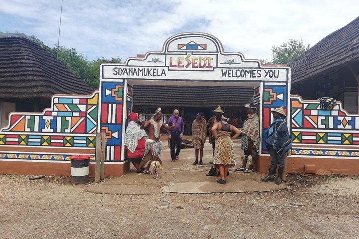 Private Lesedi Cultural Village Half Day Tour