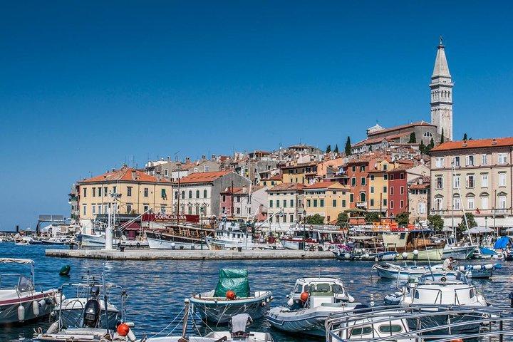 Pula, Rovinj & Panoramic Istrian Coast from Rijeka