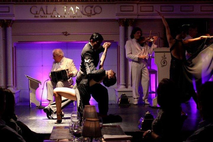 Dinner Show at Gala Tango with optional Transfer