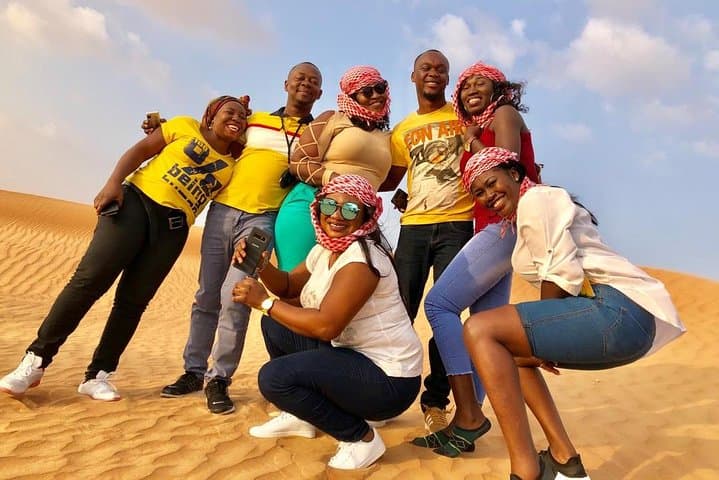 Dubai Desert Safari - Dune Bashing, Live Shows, Camel Ride & BBQ