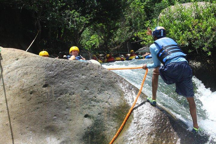 Combo tour: Tubing, Canopy and Hot Spring from Playa Flamingo