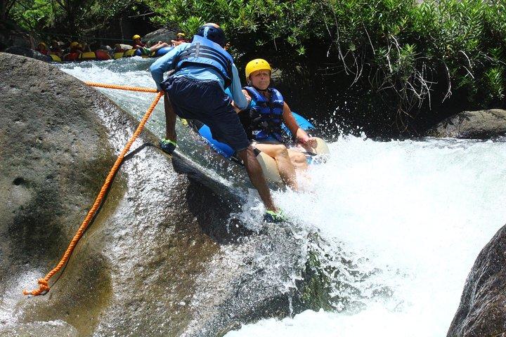 Combo tour: Tubing, Canopy and Hot Spring from Playa Flamingo