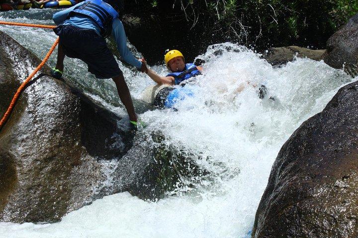 Combo tour: Tubing, Canopy and Hot Spring from Playa Flamingo