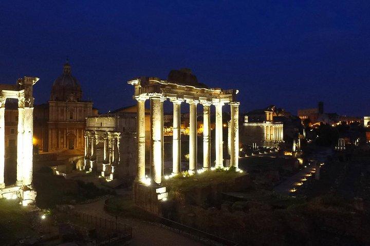 Rome by Night with Driver - Private Tour with Champagne Toast