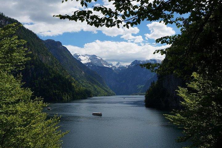 Bavarian Mountains including Berchtesgaden from Salzburg