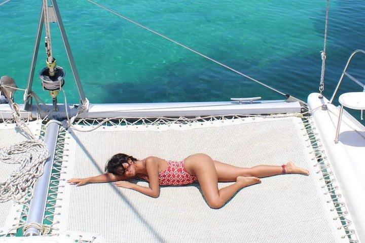 Sail To Isla Mujeres By Catamaran Buffet And Drinks Included
