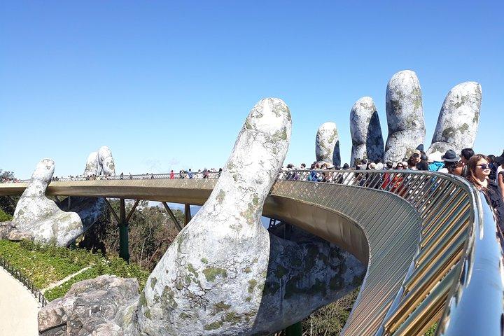 Private tour Golden Hand Bridge And Ba Na Hills Hoi An/ Da Nang