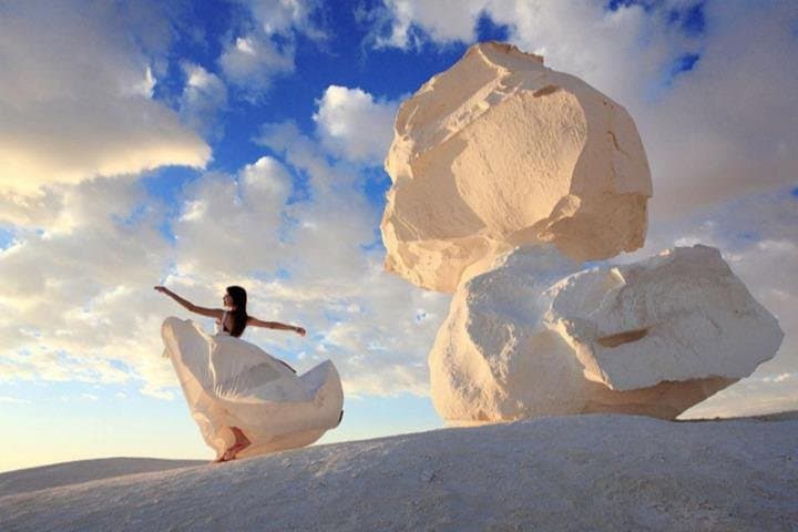 Cairo: 2-Day Bahariya & White Desert Private Camp Adventure!