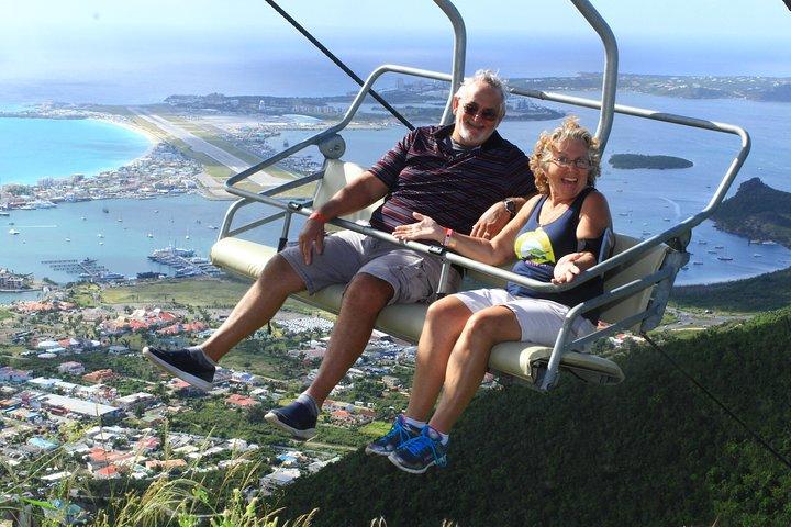 Sky Explorer and Flying Dutchman at Rainforest Adventures St. Maarten