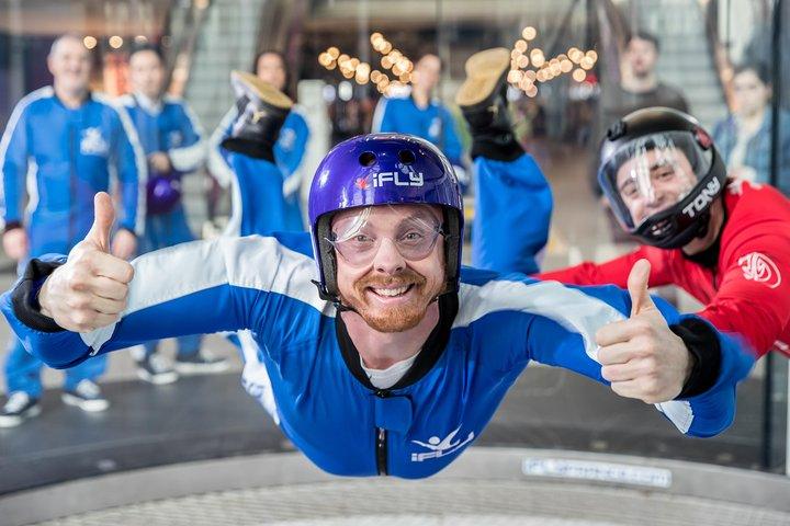 Basingstoke iFLY Indoor Skydiving Experience - 2 Flights & Certificate