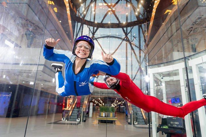 Basingstoke iFLY Indoor Skydiving Experience - 2 Flights & Certificate