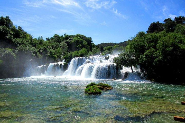 Krka Waterfalls MORNING Tour with Boat and Swimming in Skradin