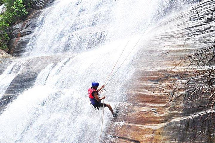 Waterfall Abseiling in Kitulgala