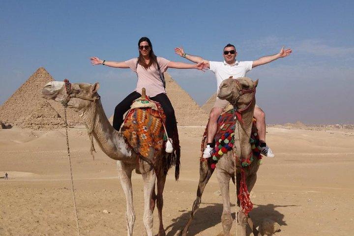 Grand Egyptian Museum & Pyramids & sphinx from Sharm el Sheikh