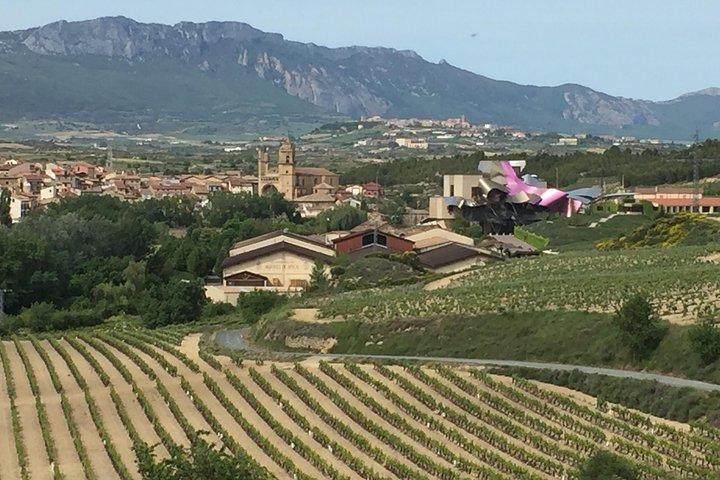 Semi-Private Rioja Tour of 3 Premium Wineries from Bilbao