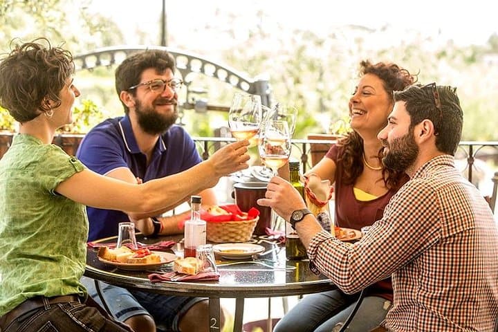 Pompeii Ruins & Wine Tasting with Lunch on Vesuvius with Private Transfer