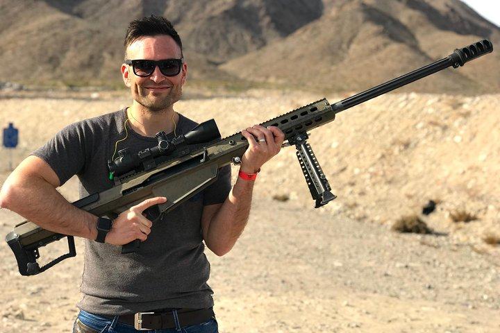 4 Gun Desert Shooting Adventure with Lunch