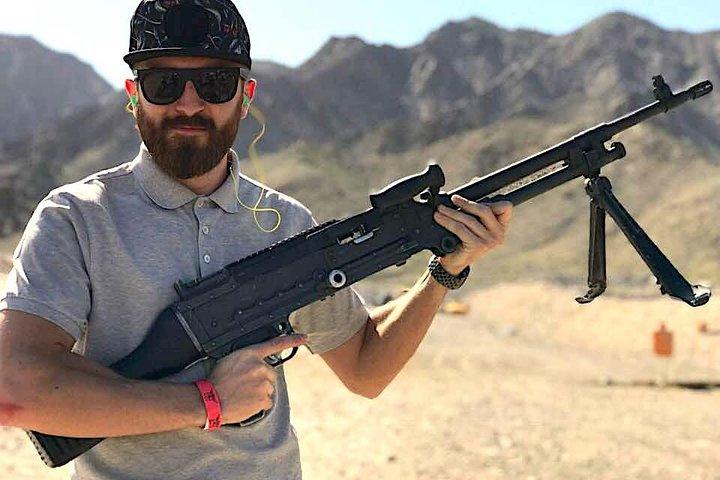Machine Gun Shooting Experience in Las Vegas with Lunch