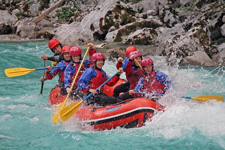 Whitewater Rafting on Soca River, Slovenia