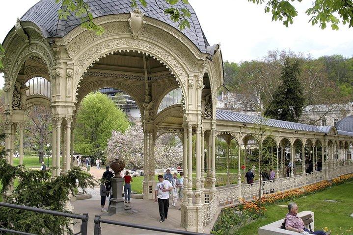 Czech Spas of Karlovy Vary and Marianske Lazne from Prague