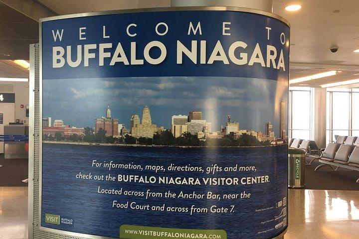 Shared Airport Transfer: Buffalo Niagara International Airport to Niagara Falls NY