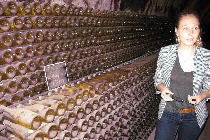 Champagne Cellar tour and tasting