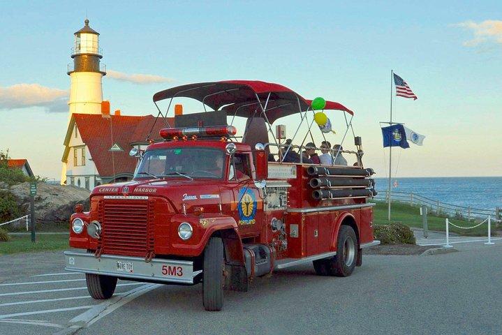 Vintage Fire Truck Sightseeing Tour of Portland Maine
