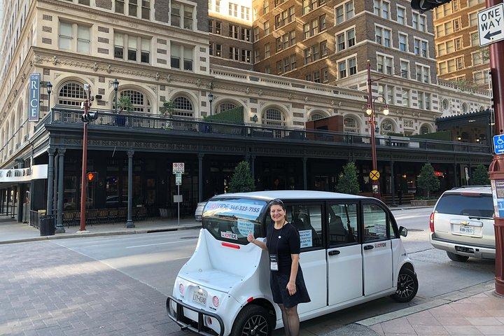Private Sightseeing Cart Tour of Houston