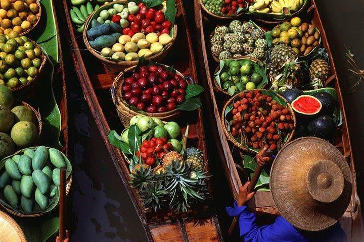 Floating Market - Train Market - Flower Market and China Town