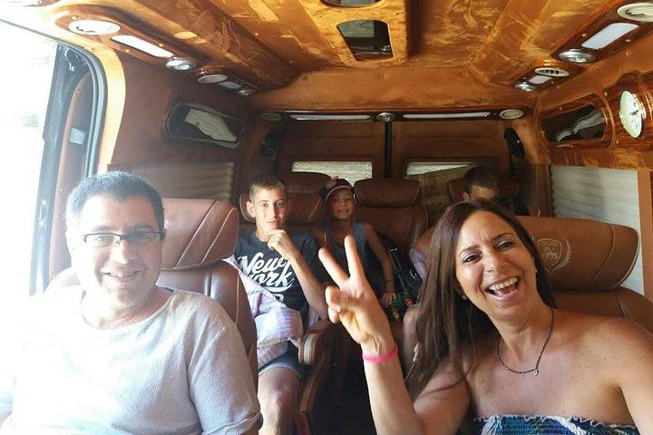Afternoon limousine D-car 8-seat transfer to Hanoi depart from Sapa Town center