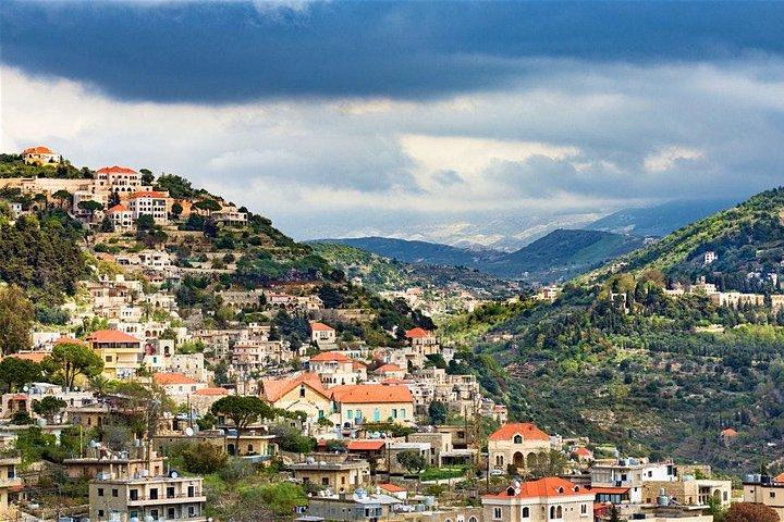 Deir el Qamar - Beiteddine Palace - Chouf Cedars From Beirut