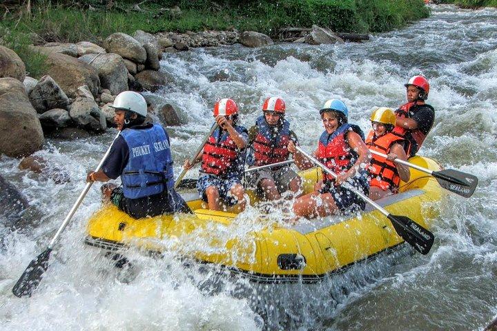 White Water Rafting Adventure on Songprak River from Krabi