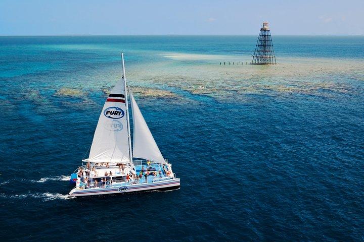 Key West Sail and Snorkel with Hotel Transportation from Miami