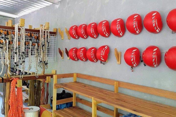 Thrilling Zipline Adventures at Thai'd Up in Krabi's Lush Jungle