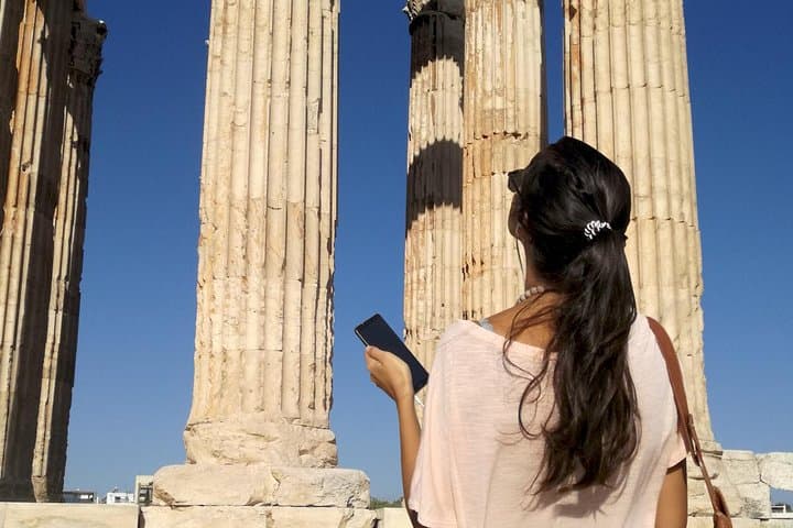 Temple of Olympian Zeus: Self-Guided Audio Tour on your Phone (without ticket)