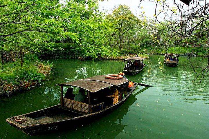 Half-Day Hangzhou Xixi Wetland Park Private Tour with Boat Ride