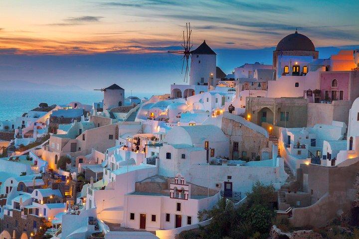 Santorini Day-Trip rent a minivan with driver