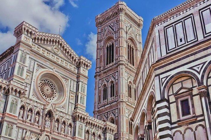 Top of Giotto's Belltower and all museums of Florence Cathedral