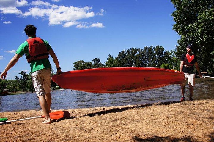 BA to Tigre: Private Bike, Kayak & Argentine BBQ Full-Day Tour