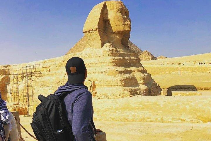 Giza pyramids , sphinx with tour Guide Egyptology & private vehicle