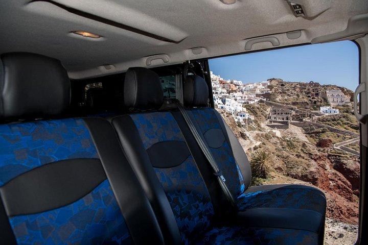 Private Transfer from-to Santorini airport to-from anywhere in Santorini Island