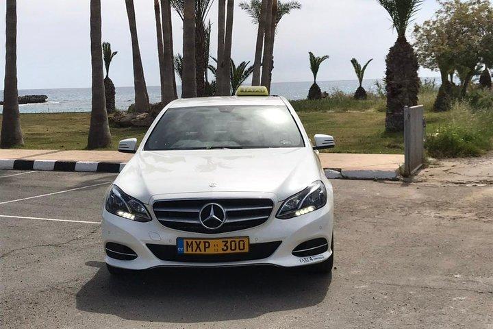 Larnaca Airport Private Transfers to Protaras 1-4 passengers