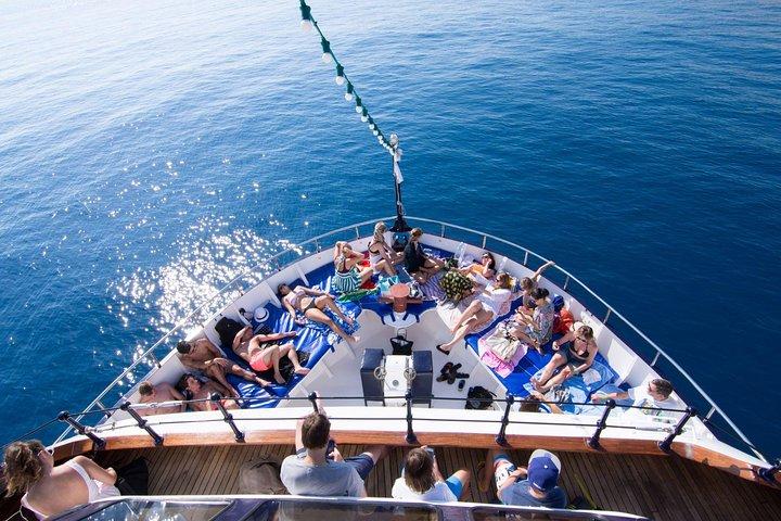 Lindos Full Day Boat Tour with Swimming