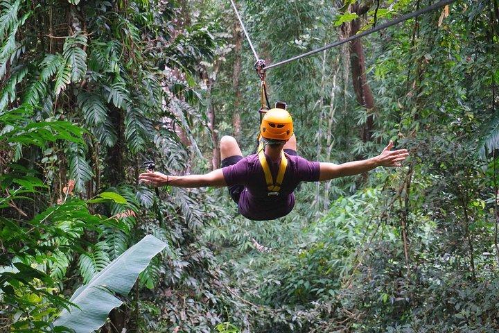Flying Hanuman Zipline Adventure – Soar Through the Jungle!